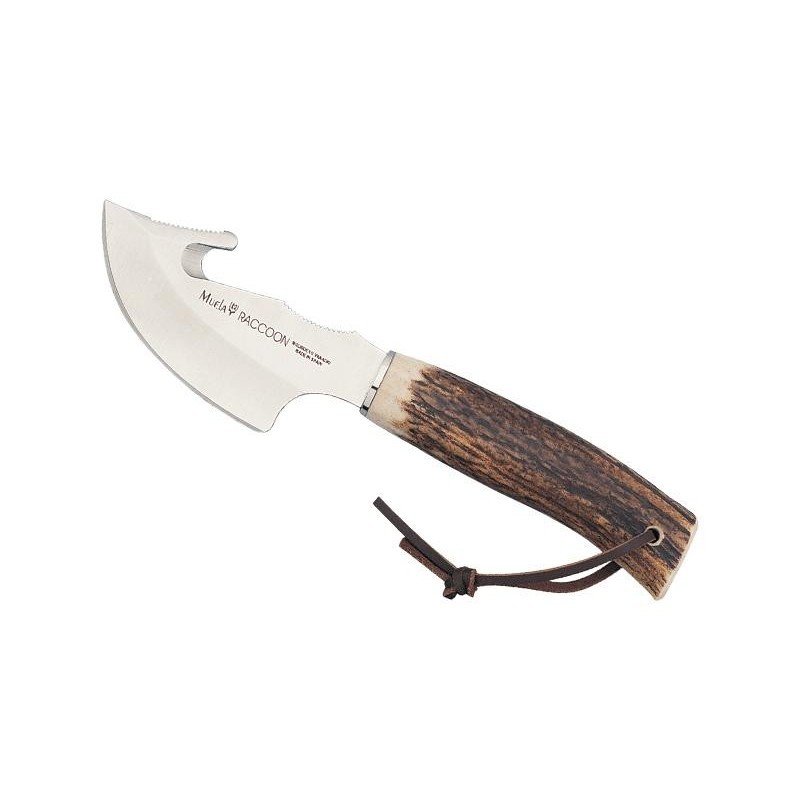 POIGNARD MUELA RACCOON 8CM INOX