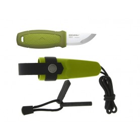 POIGNARD DE POCHE MORA ELDRIS VERT + FIRE STARTER