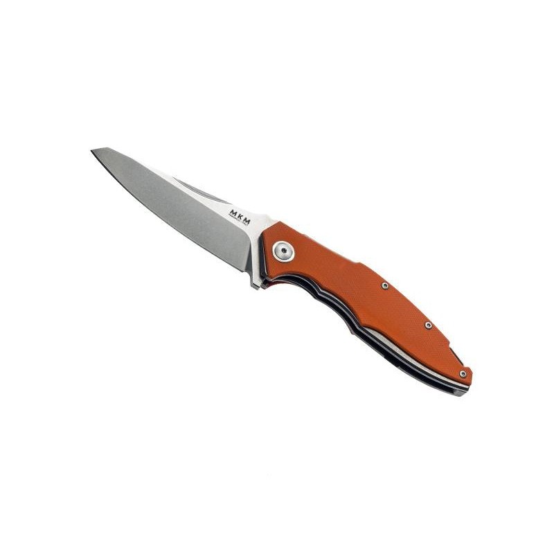 COUTEAU MKM RAUT BY VIPER TITANIUM/G10 ORANGE FLIPPER