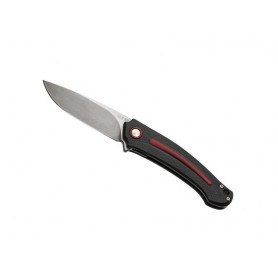 COUTEAU MKM ARVENIS BY FOX KNIVES G10 NOIR / ALU ROUGE