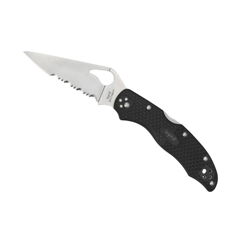 COUTEAU BYRD HARRIER 2 SEMI-DENTEE
