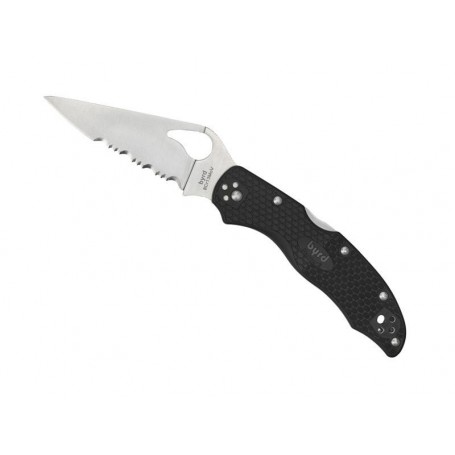 COUTEAU BYRD HARRIER 2 SEMI-DENTEE