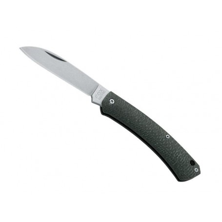 COUTEAU FOX NAUTA MICARTA/TOILE DE JUTE VERT