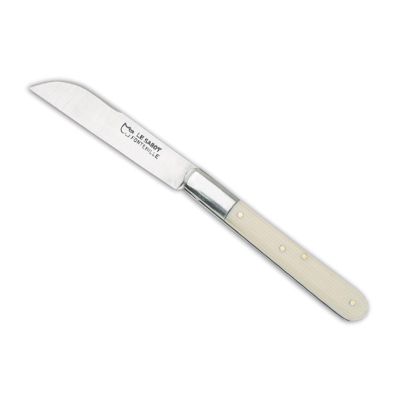 COUTEAU AU SABOT LE LANGRES 9CM FACON IVOIRE AC