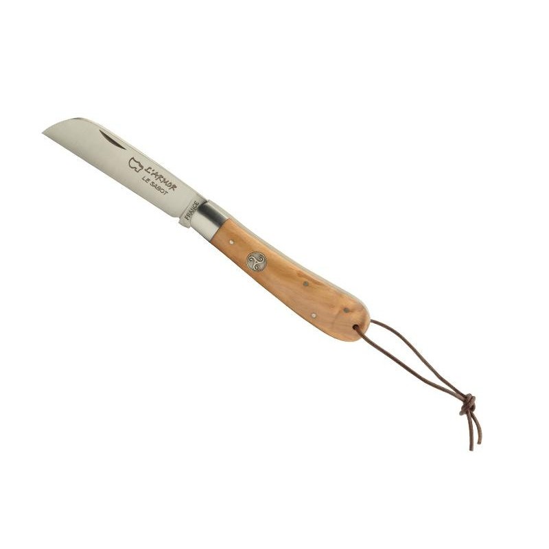 COUTEAU AU SABOT L'ARMOR 10,5CM OLIVIER