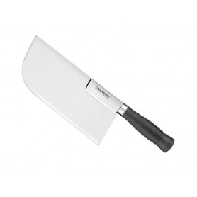 FEUILLE DE BOUCHER RENFORCEE 24CM INOX