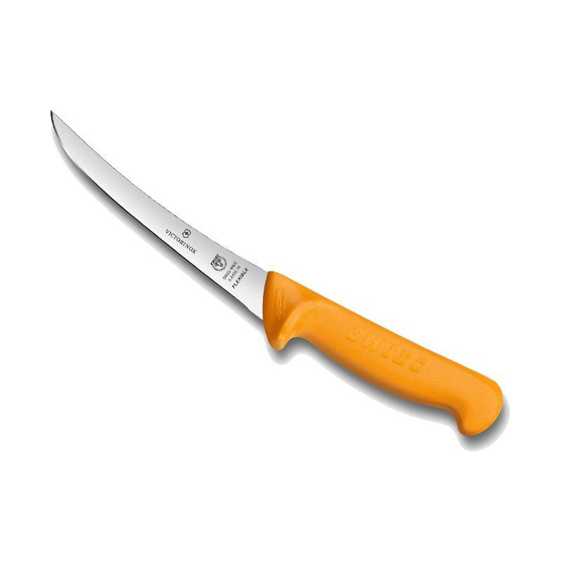 COUTEAU DESOSSER SWIBO 13CM FLEXIBLE JAUNE