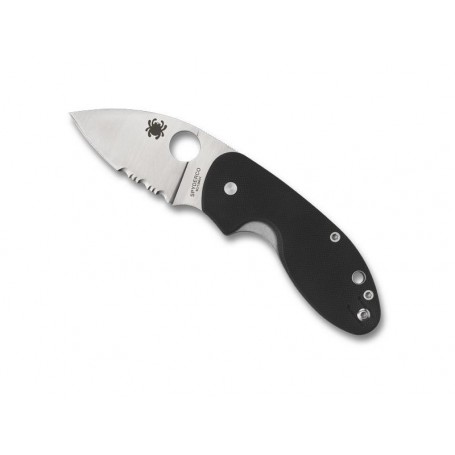 COUTEAU SPYDERCO INSISTENT SEMI-DENTEE