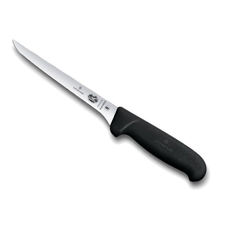 COUTEAU DESOSSER VICTORINOX 15CM FLEXIBLE NOIR