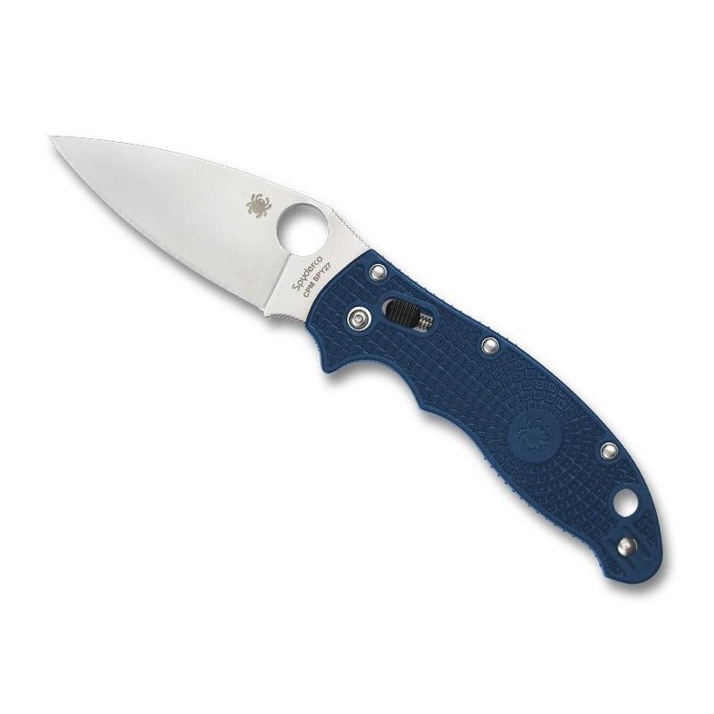 COUTEAU SPYDERCO MANIX 2 BLEU