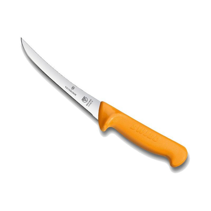 COUTEAU DESOSSER SWIBO 13CM JAUNE
