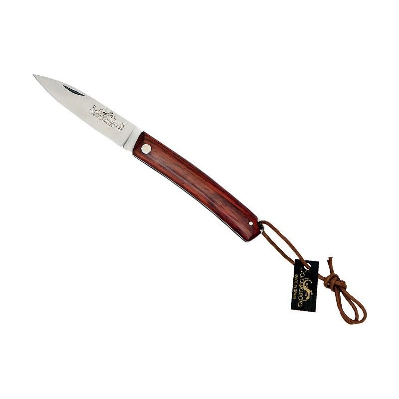 COUTEAU SALAMANDRA COCOBOLO 10CM INOX + ETUI