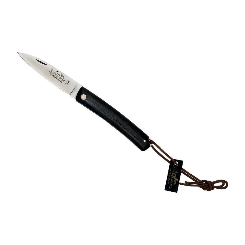 COUTEAU SALAMANDRA ZIRICOTE 10CM INOX + ETUI