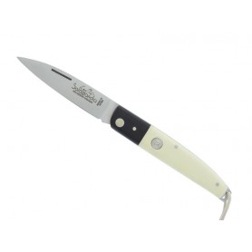 COUTEAU SALAMANDRA JUMA BLANC MITRE NOIRE