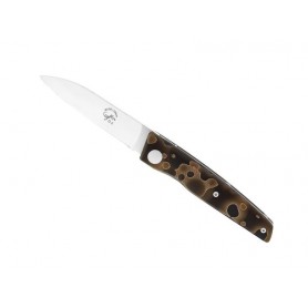 COUTEAU SALAMANDRA NOIR/BRONZE 9,5CM