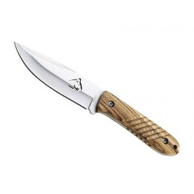 POIGNARD PUMA-TEC ZEBRANO 10CM INOX + ETUI