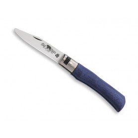 COUTEAU OLD BEAR JUNIOR BOIS D'AYOUS BLEU TAILLE S