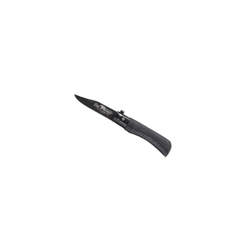 COUTEAU OLD BEAR TOTAL BLACK VIROLE NOIRE TAILLE XS