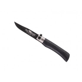COUTEAU OLD BEAR TOTAL BLACK VIROLE GRISE TAILLE M