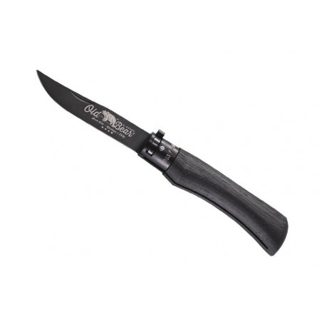 COUTEAU OLD BEAR TOTAL BLACK VIROLE NOIRE TAILLE L