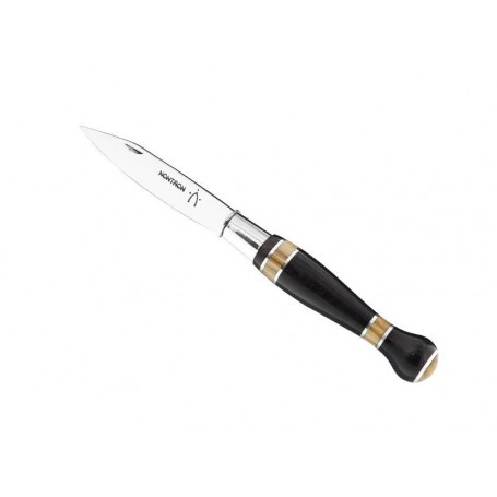 COUTEAU NONTRON 25 MANCHE BOULE 12CM EBENE OLIVIER