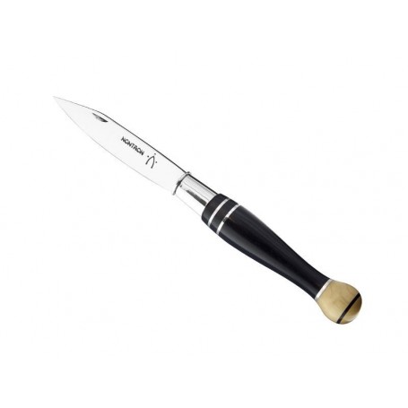 COUTEAU NONTRON 25 MANCHE BOULE 12CM EBENE BUIS