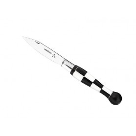 COUTEAU NONTRON MANCHE BOULE 12CM DAMIER