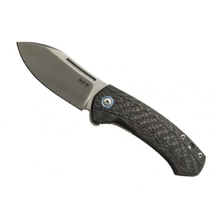COUTEAU MKM COLVERA BY LIONSTEEL F.CARBONE/TITANIUM GRIS