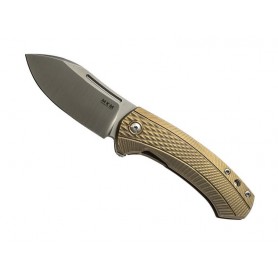 COUTEAU MKM COLVERA BY LIONSTEEL TITANIUM BRONZE