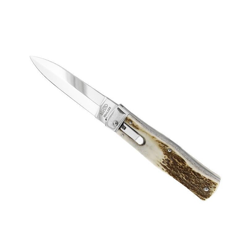 COUTEAU AUTOMATIQUE MIKOV PREDATOR CERF