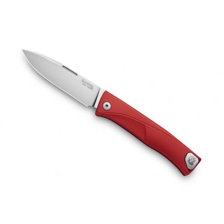 COUTEAU LIONSTEEL THRILL ALUMINIUM ROUGE