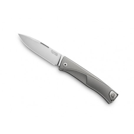 COUTEAU LIONSTEEL THRILL TITANIUM GRIS