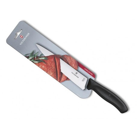 COUT.DECOUPER VICTORINOX SWISSCLASSIC 22CM NOIR /CARTE