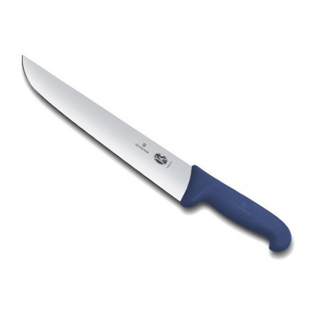 COUTEAU BOUCHER VICTORINOX 36CM BLEU