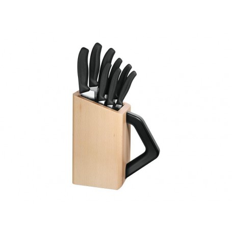 BLOC CUISINE UNIVERSEL VICTORINOX 8 PIECES NOIR