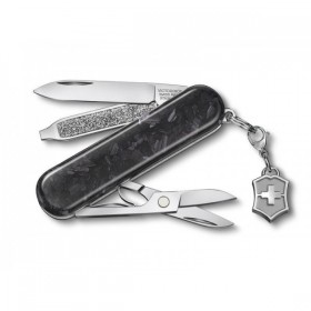 VICTORINOX CLASSIC SD BRILLIANT FIBRE DE CARBONE