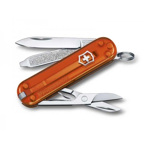 VICTORINOX CLASSIC SD TRANSLUCIDE FIRE OPAL