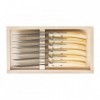 COFFRET 6 LAGUIOLE STEAK DOZORME NACRINE