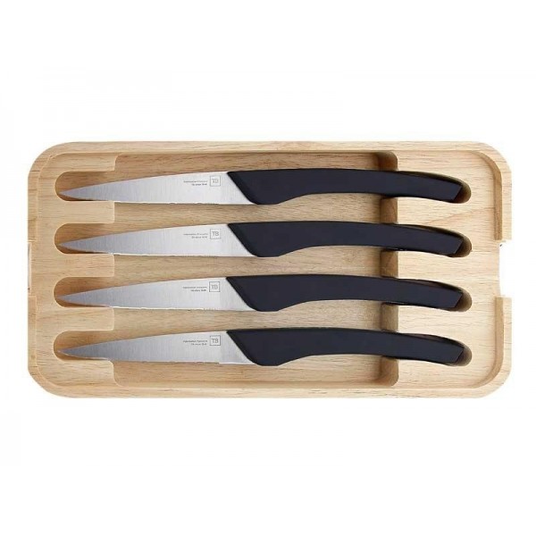 COFFRET 4 CTX STEAK TB AUGUSTE NOIR