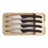 COFFRET 4 CTX STEAK TB AUGUSTE NOIR