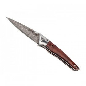 COUTEAU HERBERTZ SELEKTION BOIS DE RACINE 10,5CM DAMAS
