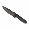 POIGNARD HERBERTZ G10 NOIR/VERT 12 CM INOX BLACKWASH