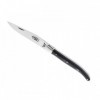 LAGUIOLE G.DAVID CORNE MITRE INOX MAT 12CM CARBONE