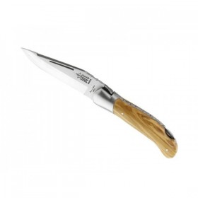 LAGUIOLE CHASSE G.DAVID OLIVIER 12CM MITRE INOX MAT
