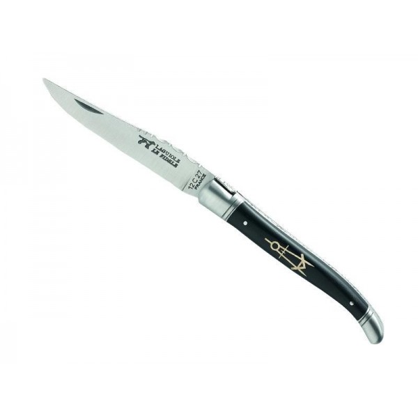 LAGUIOLE LE FIDELE FRANC-MACON EBENE 12CM INOX