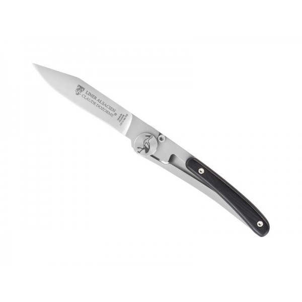 COUTEAU DOZORME ALSACIEN EBENE 11,5CM INOX