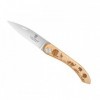 COUTEAU DOZORME CAPUCIN BUIS SCENE DE CHASSE 12,5CM INOX