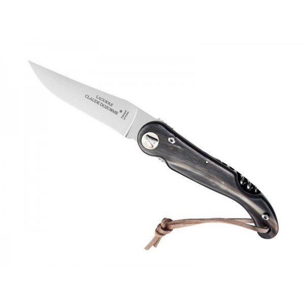 LAGUIOLE DOZORME BAROUDEUR 2P POINTE DE CORNE 12CM INOX