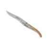LAGUIOLE DOZORME LINER LOCK OLIVIER 11CM INOX