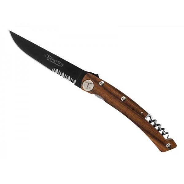 LE THIERS DOZORME DESIGN 2P VALLERNIA 12,5CM NOIR INOX